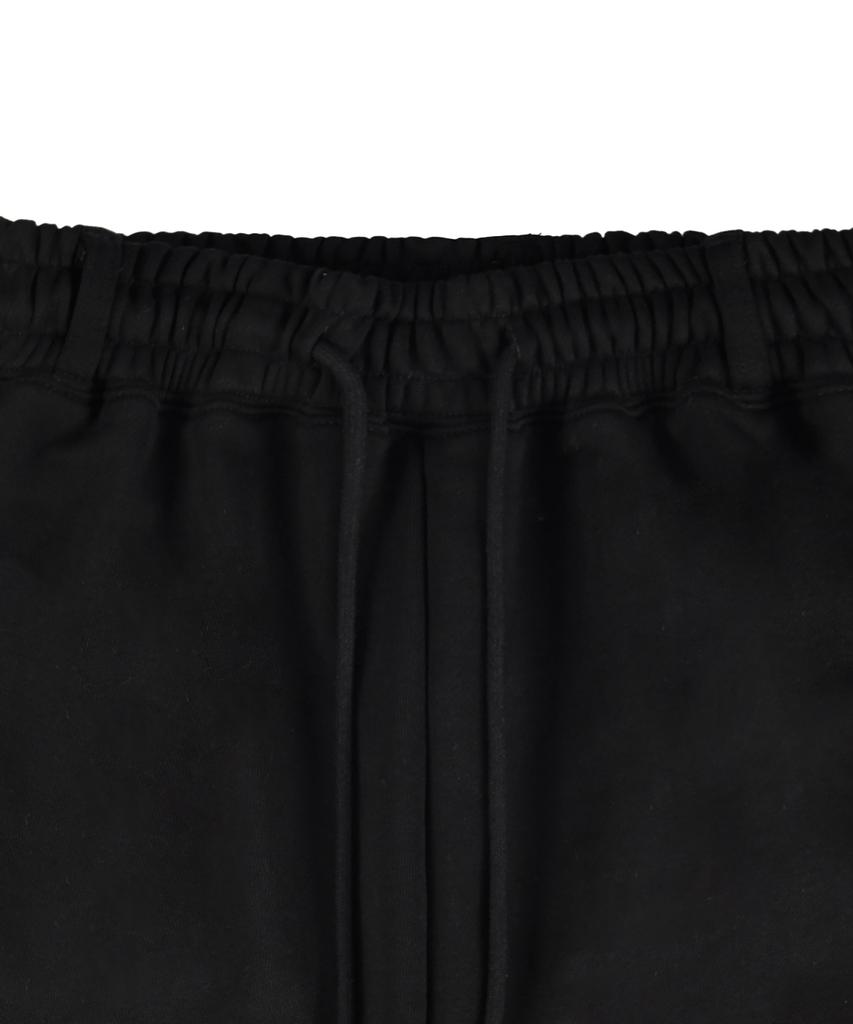 ROCKCAKE Washed Cross Lettering 2Way Jogger - Black