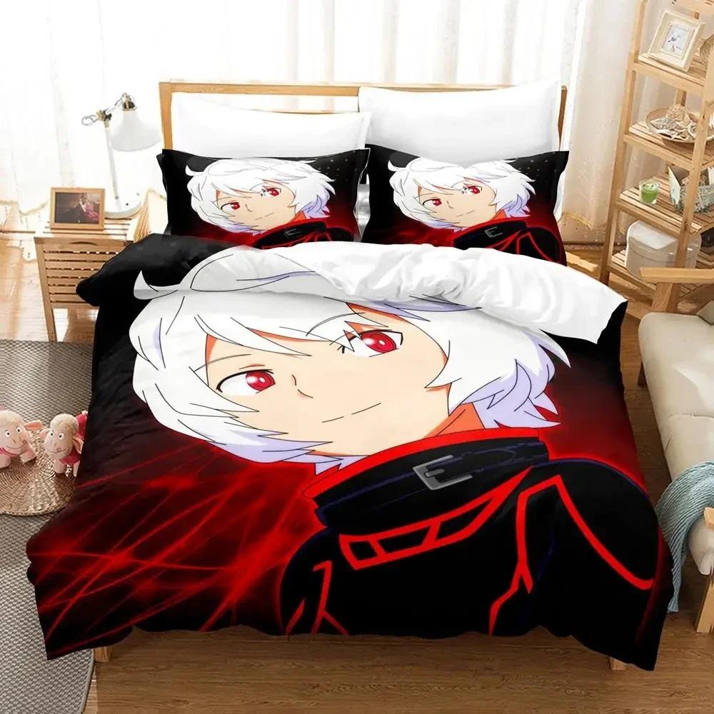 Anime Osamu Mikumo World Trigger Bedding Set Duvet Cover Bed Set Quilt Cover Pillowcase Comforter King Queen Size Boys Adult