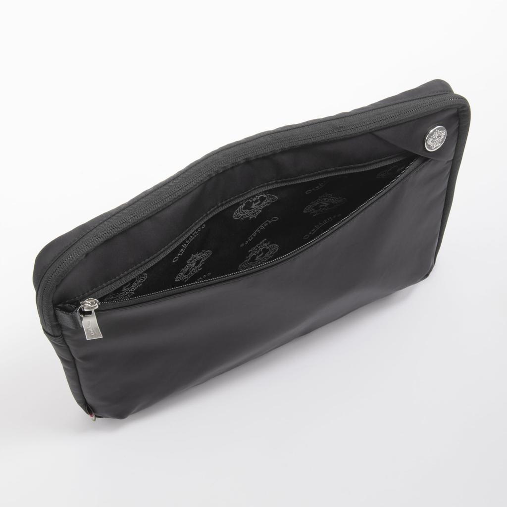 PC Case PC Storage Compatible A4 Size Storage Inner Case Nylon Twill Black [Orobianco] 13.3inch "Nomade" No.92923