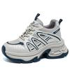 Inner heightening women's shoes 9cm new breathable dad shoes platform mesh small sports casual shoes women A5033