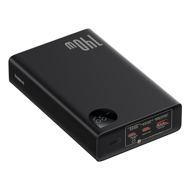 Baseus Adaman 140W Power Bank 24000mAh Fast Charging Portable Battery Charger 3 Output Ports for iPhone 16 15 Pro Max Notebook Tablet