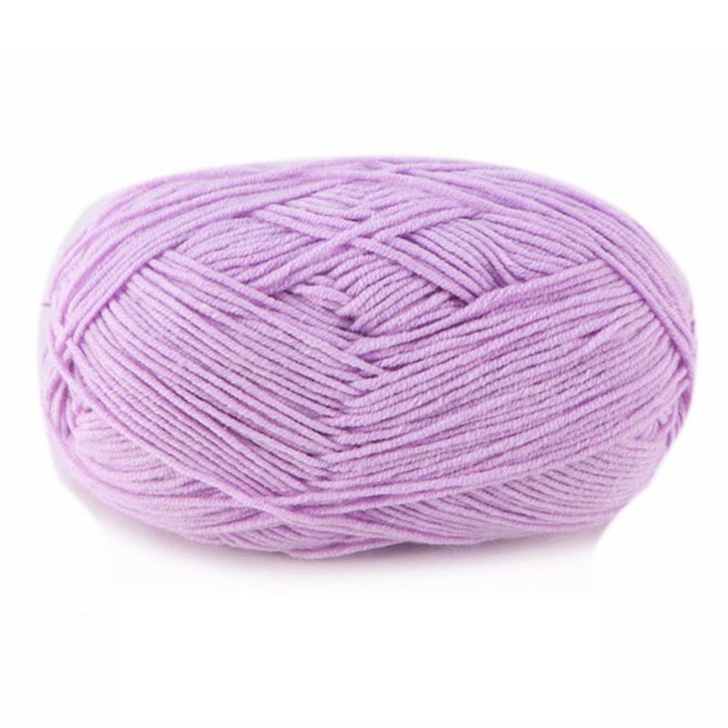 Crochet Yarn Sweater Scarf Gloves Toys Bundle Crafts Gifts Threads Durable Skeins Set Arts 4-Ply for Knitters Beginners Parties