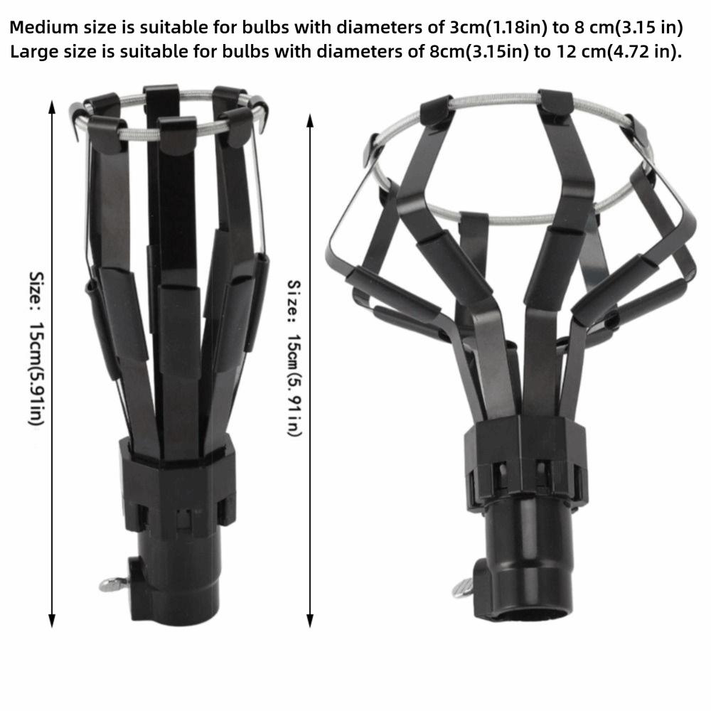 Convenient Firm Grip Light Bulb Changer Basket Style Durable Bulb Removal Tool Lamp Changing Basket Chandeliers