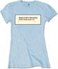Official Unisexic Street Preachers Everything Must Go Ladies Blue T Shirt Skinny