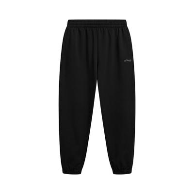 Li Ning Sports Lifestyle Series Logo Embroidered Letter Knitted Sports Pants Men Pants AKLW271-3