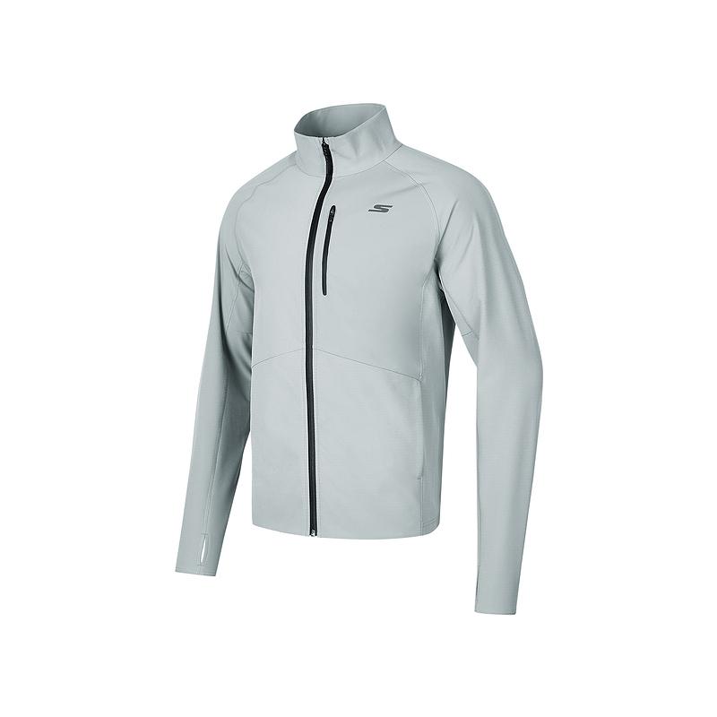 Skechers Durable Comfortable Windproof Warm Jacket Men Jackets Ultimate-Gray P424M214-028Q M