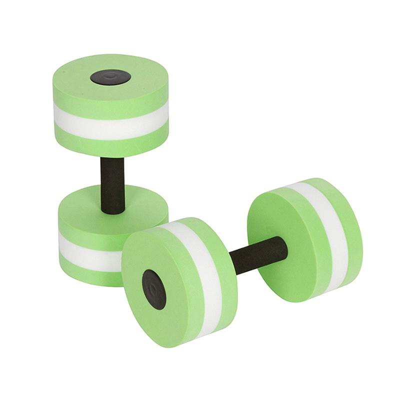 1Pc Floating Swim Gym Dumbbell EVA Foam Aquatic Exercise Barbell Water Weight for Pool Aerobics Fitness Swimming