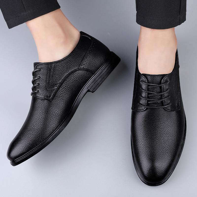 Summer Loafers Men's Business Leather Shoes Moccasin Shoes Breathable Men Casual Comfortable Shoes Men Men's Sneakers Dress Male