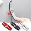 4pcs/set Rubber Bumper Strip Car Door Anti-Collision Emblem Sticker For Mercedes Benz AMG A B C E S Class GLA GLC CLA GLK GLE