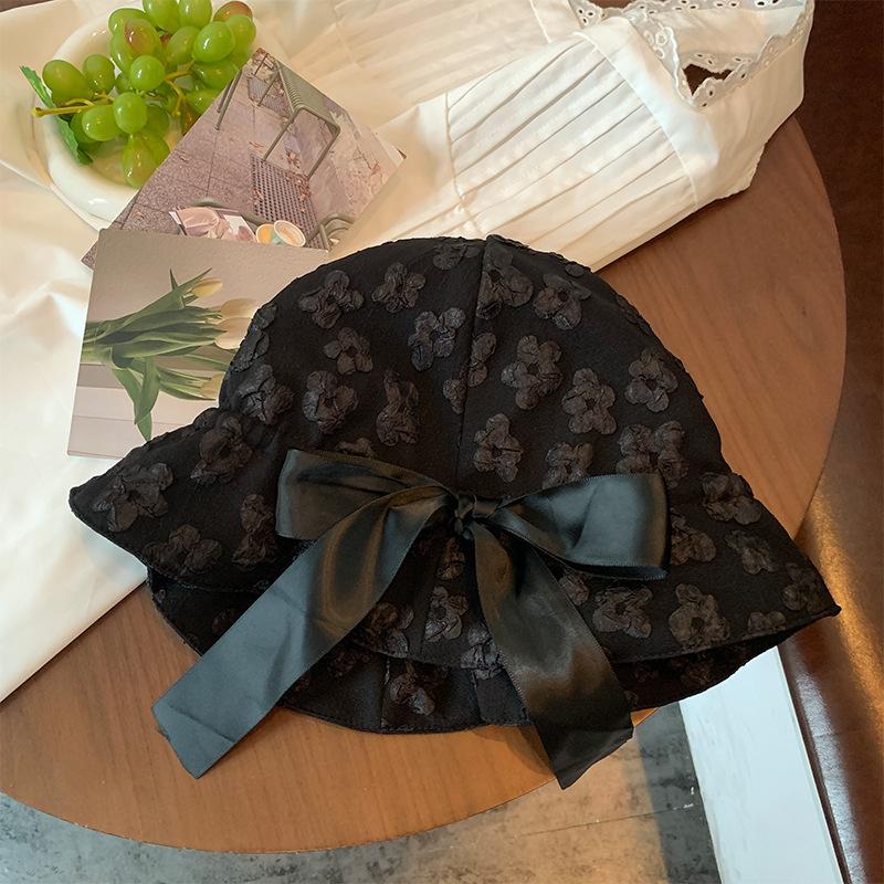 

Spring and summer new Korean version of court hat infant ins sweet princess hat big brim sun hat foreign style small moon age hat One size fits all