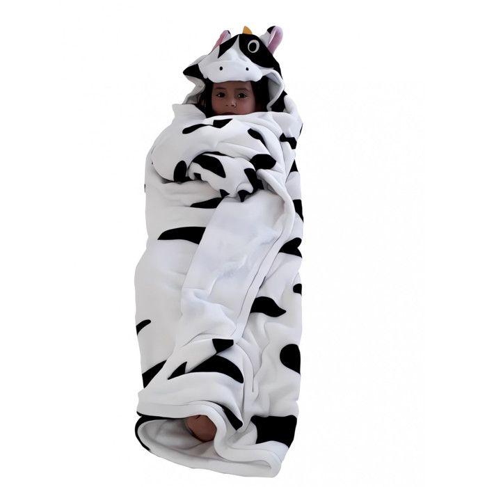 Plaid polaire 116x134 cm VACHE