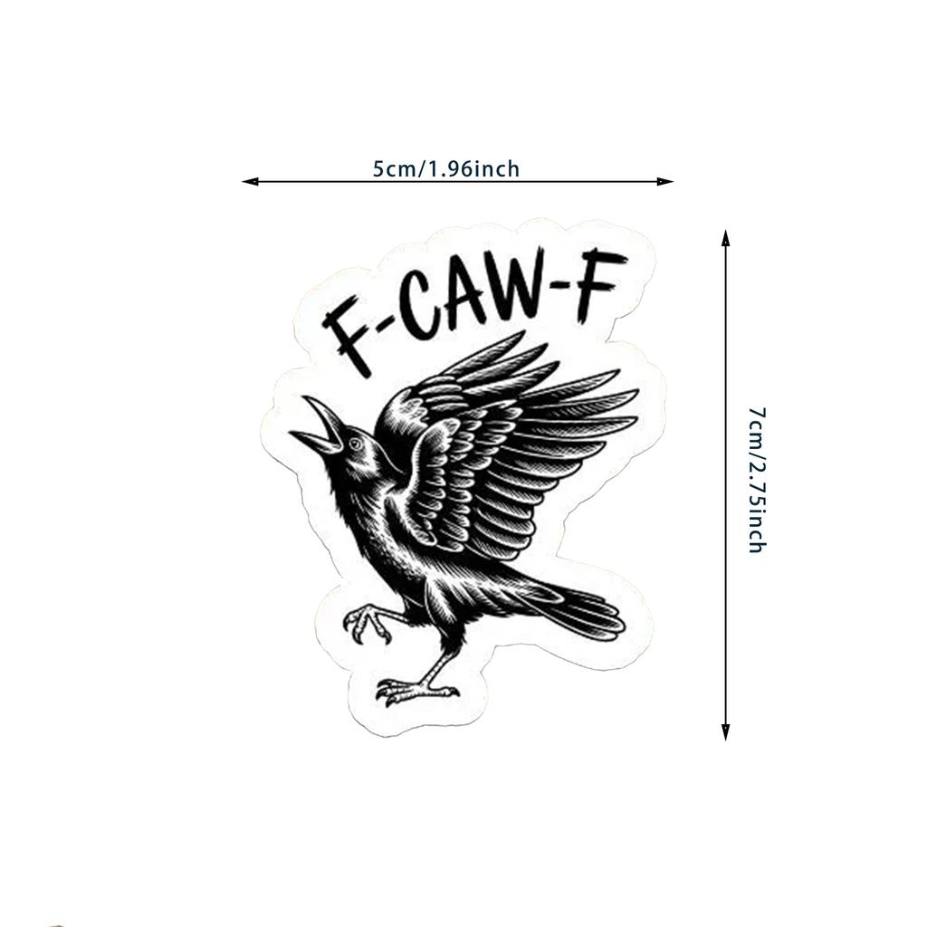 Funny Screaming Chicken Sticker, Meme Sticker, Funny Chicken Humor Decal, Sticker, Sticker