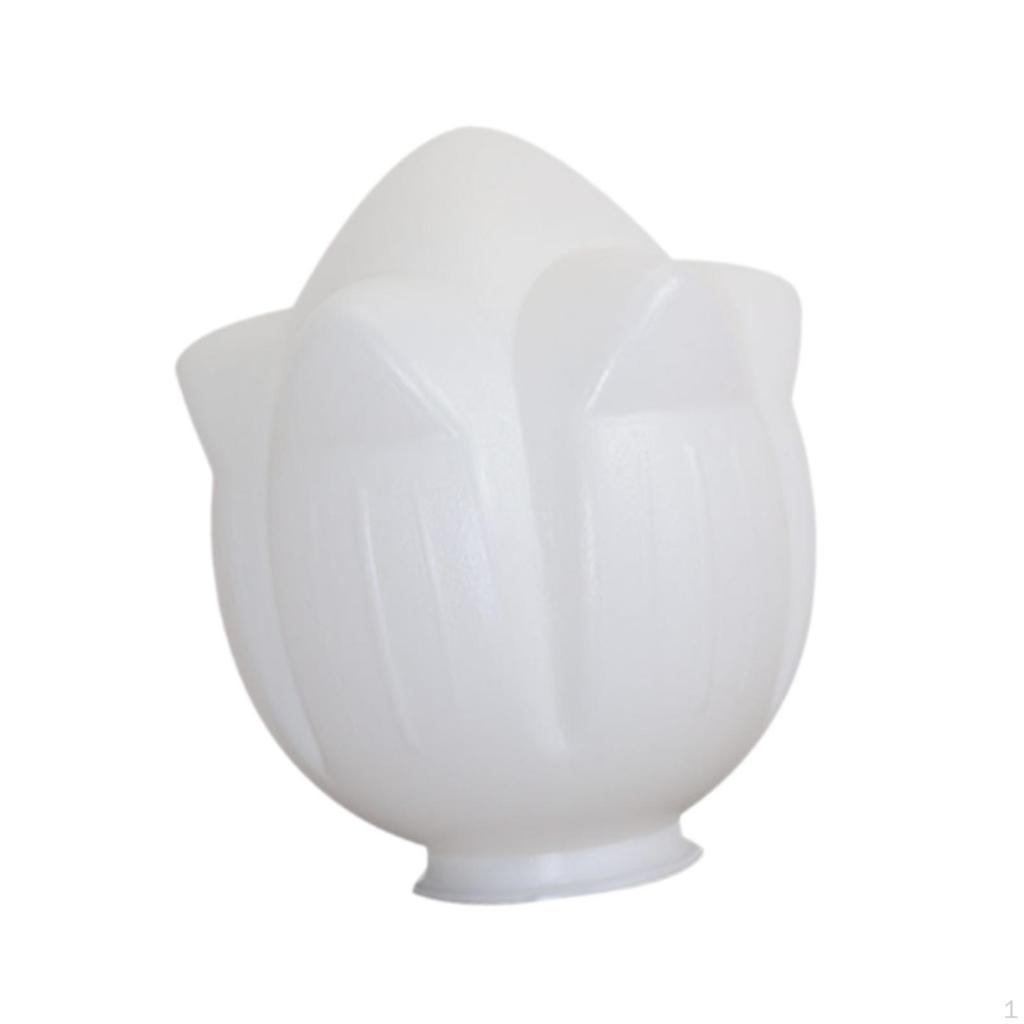 Acrylic Lamp Cover, Decorative Lampshade with Floral Pattern, Replacement for Outdoor Lighting