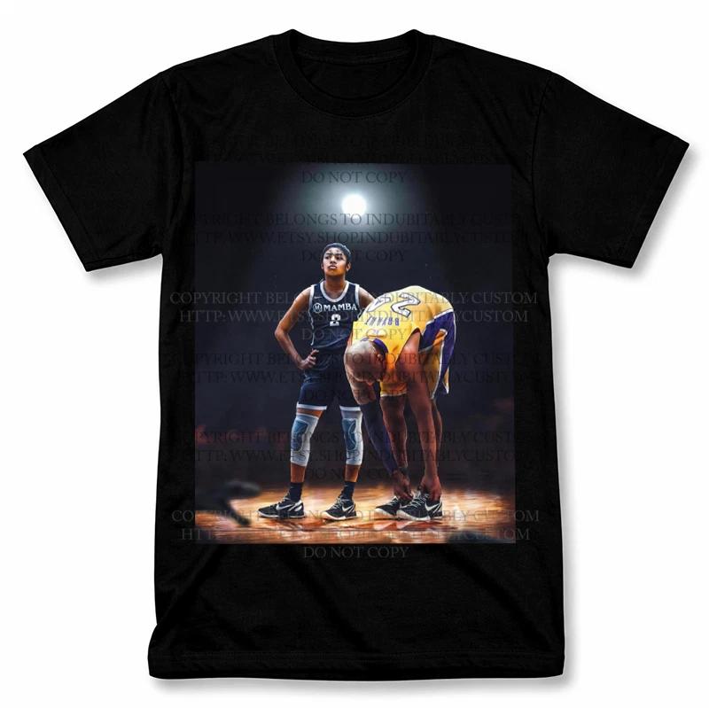 

Графическая футболка Kobe Bryant Black Mamba Винтажный стиль Футболка для фаната баскетбола XL