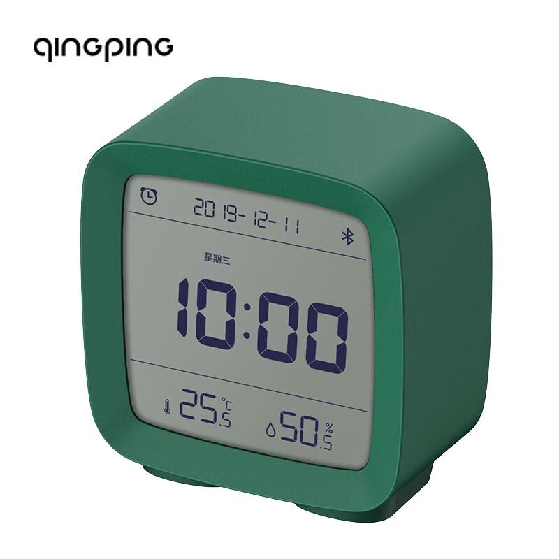 Qingping Smart Bluetooth Alarm Clock with Temperature and Humidity Monitor