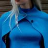 L’H.A.S ZWEIKNOPF STRICKSCHAL_BLAU