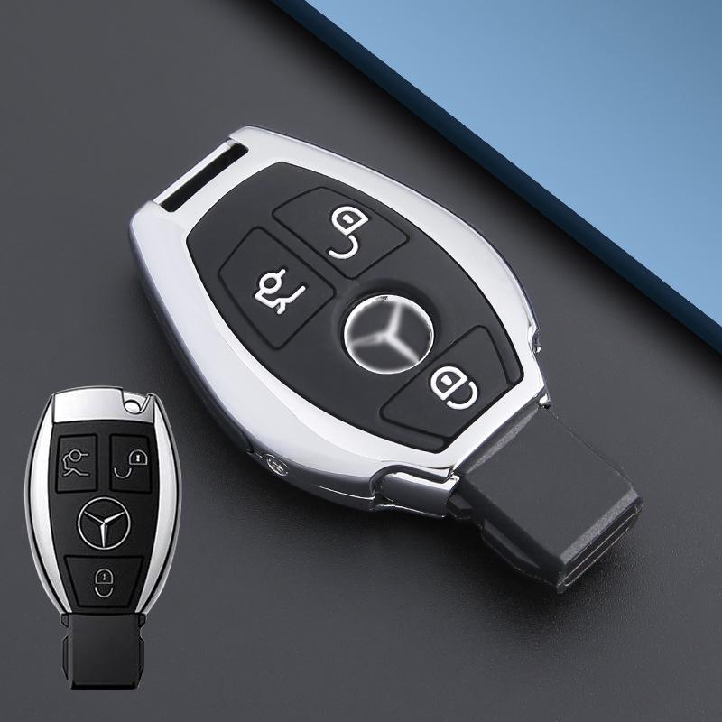 Metal Key Shell for Mercedes E-Class E260L, S-Class, GLE, GLS