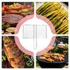 Stainless Steel Grill Basket BBQ Net for Steak Fish Chicken Meat Veggies Outdoor Camping Fishing Kitchen Cooking