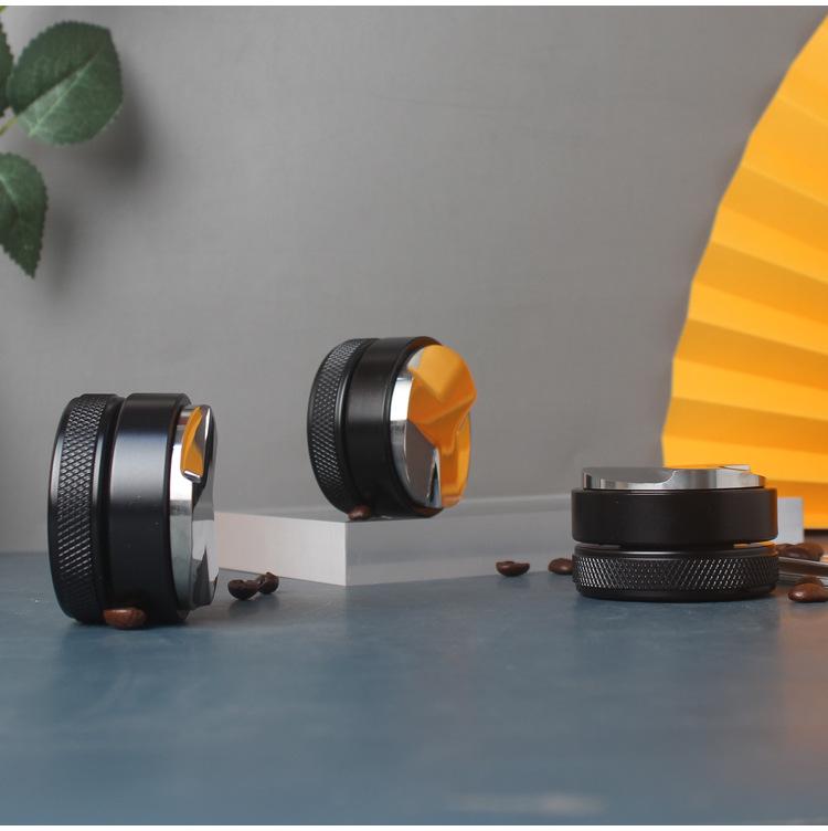 Tamper reglabil din oțel inoxidabil pentru pudră de cafea pentru Macaron, Stil Italian, Mărimi 49/51/53/54/58mm