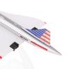 1:400 United States Concorde Air Airplane Model Airliner Alloy Diecast Air Plane Model Toys Collection Home Decor Miniatures Toy