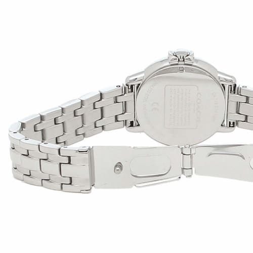 Coach Women's Arden Watch, 28mm Quartz, White/Silver, COACH 14503601, A4 Compatible