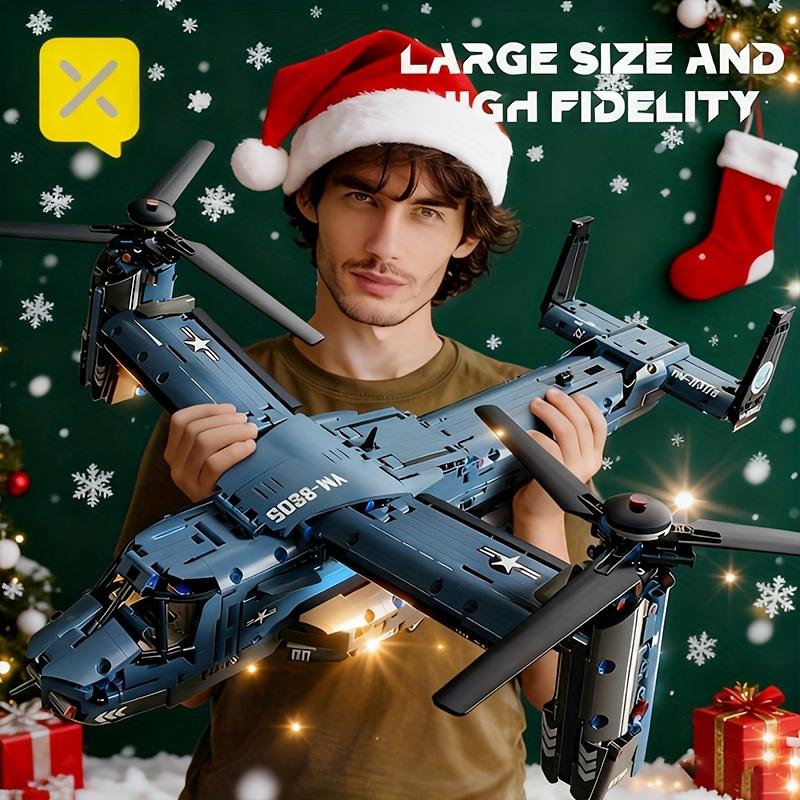 1486pcs Fighter Jet Building Blocks, Unlock a New Creative Assembly Experience with Exquisite Building Block Pieces.