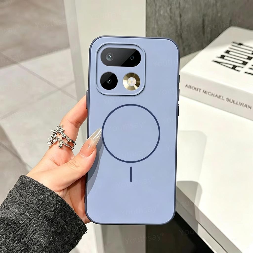 Per Realme 16 Pro 5G Custodia Cover in Silicone di Lusso Realme 16 Pro Fundas Coque Guscio per Telefono con Texture Pelle in PC Rigido Realme 16 Pro
