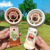 Portable Mini Pocket Cooling Fan  Handheld Fan Cartoon Cute Capybara Small Fan Outdoor Usb Charging Small Fan Gifts