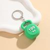 Keychain Pendant Sports Style Imitation Mini Kettlebell Keyring Fitness Enthusiasts Key Holder Backpack Accessories