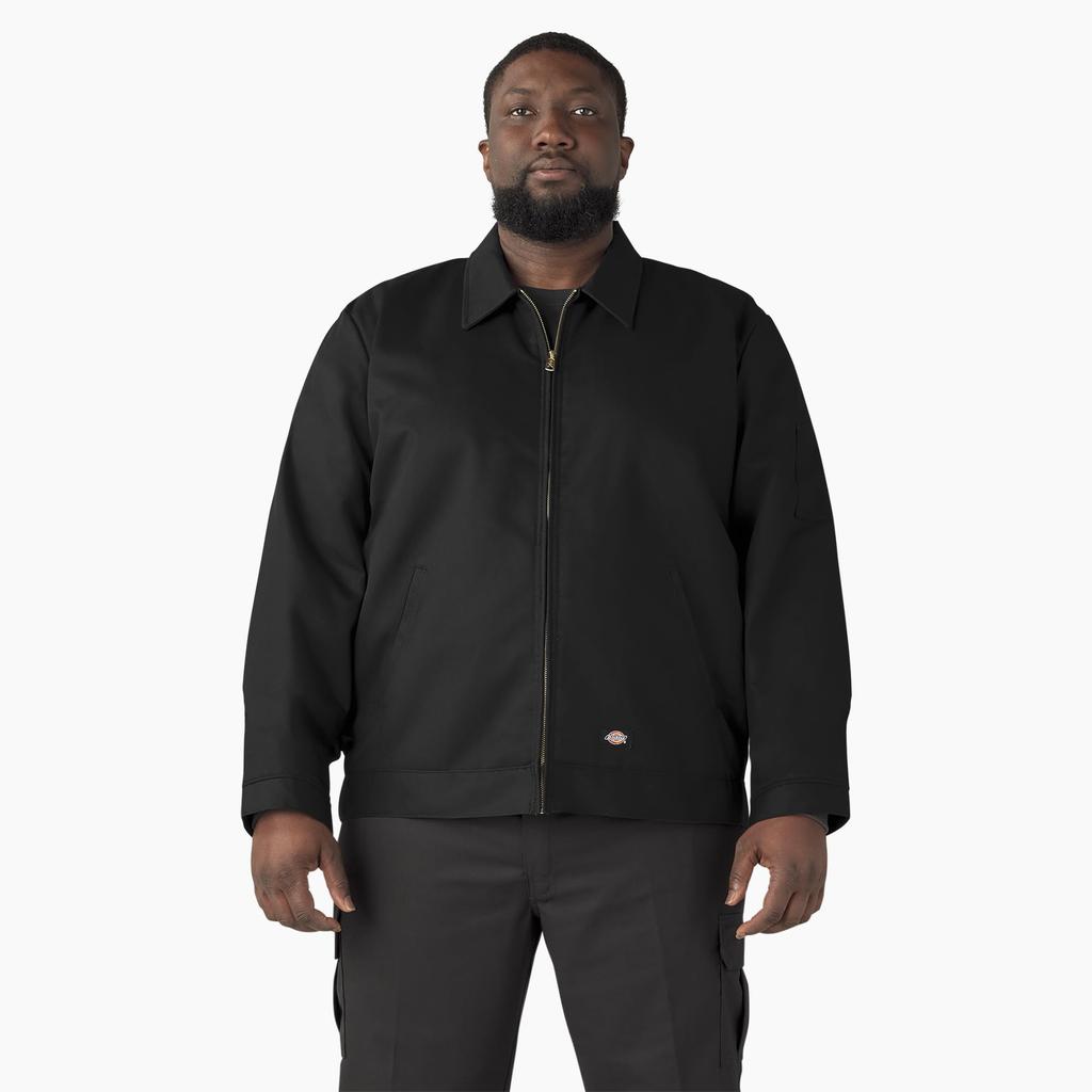 Dickies Insulated Eisenhower Front Zip Jacket Black Medium