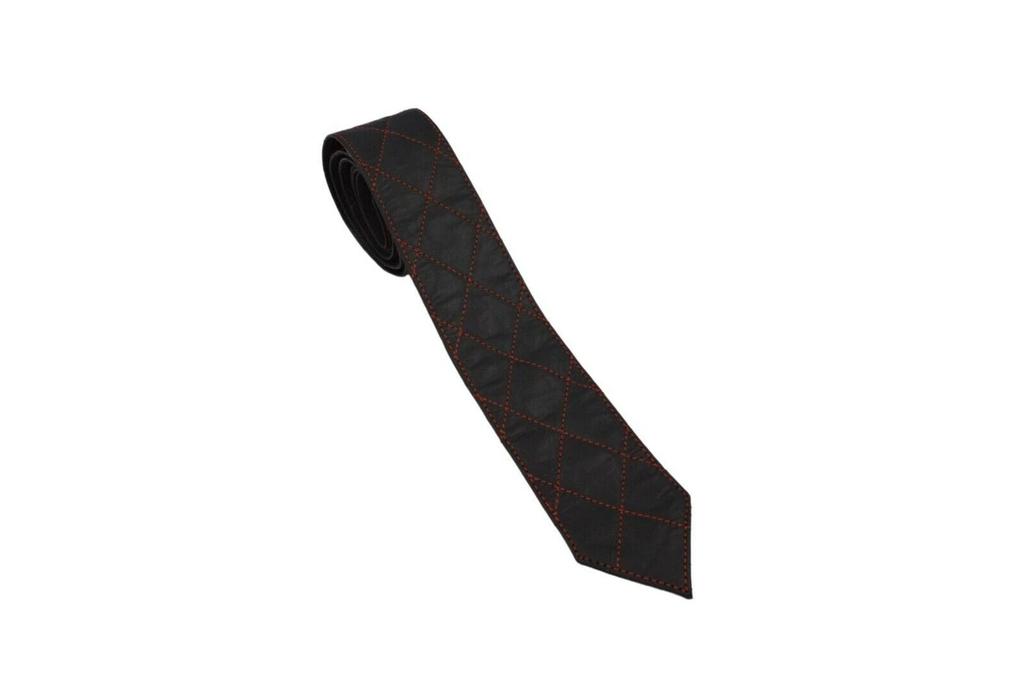 Tie Partywear Leather Stylish Wedding Men Genuine Real Lambskin Black Neck