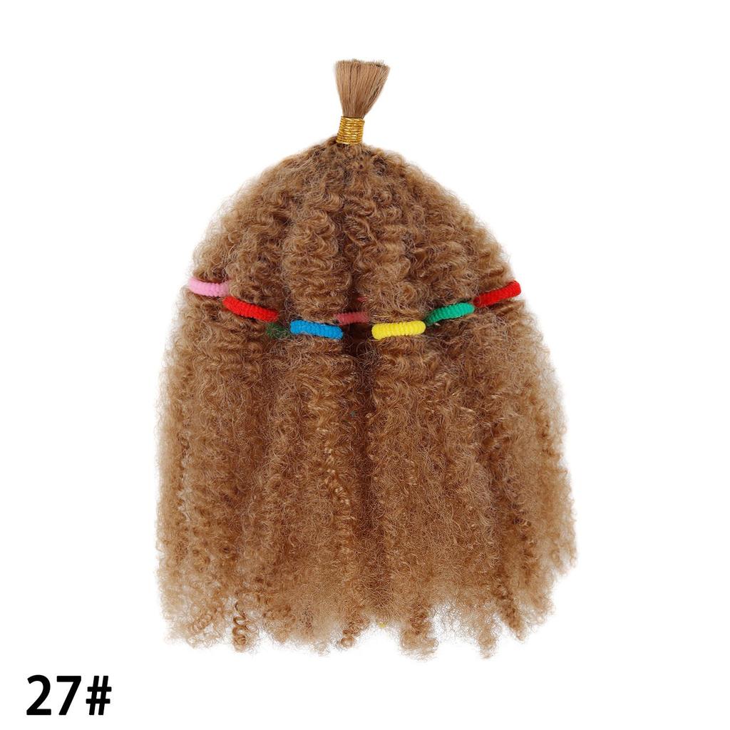 Afro Kinkys Hromadné Prodlužování Vlasů Kinky Kudrnaté Syntetické Vlasy na Copánky Oprava Vlasů Háčkování Dreads Loc Twist Copánky