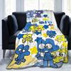 Flannel Blankets Cartoon Customized Throw Blanket for  Sofa Bedding Lounge 125*100cm Quilt