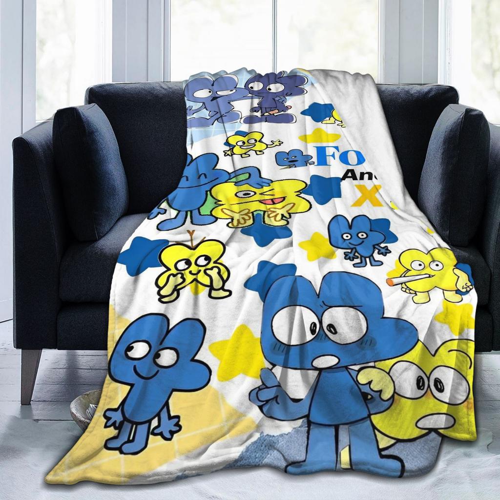 Flannel Blankets Cartoon Customized Throw Blanket for  Sofa Bedding Lounge 125*100cm Quilt