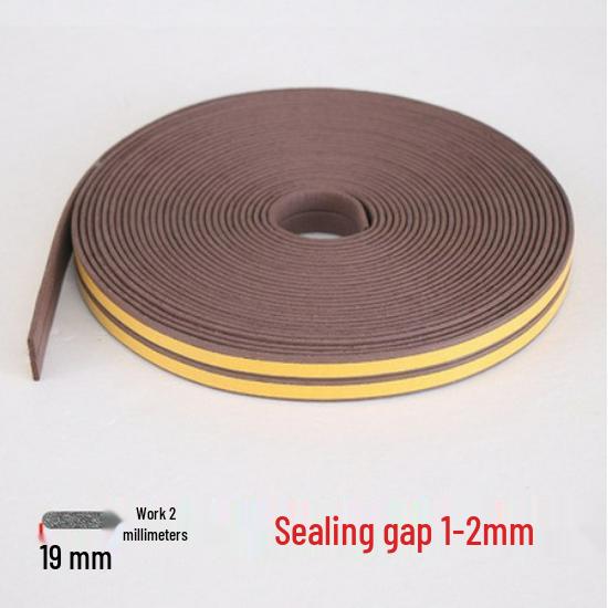 Self-Adhesive EPDM Door and Window Foam Strip: Wind & Soundproof Seal