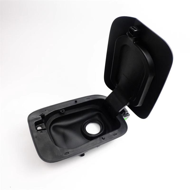 T-Cross Fuel Filler Cap: Small Door Gasoline Tank Cover in Black and White with Paint