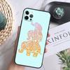 Süße Elefanten-Cartoon-Handyhülle Für iPhone 15 14 13 12 11 16 Pro Max Plus Mini 7 8 X XS Max XR Rückabdeckung Schale