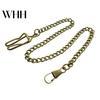 Watch Unisex Vintage Alloy Pocket Link Antique Jewelry Chain Necklace Gift Decor Holder