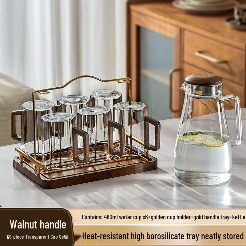 Heat-Resistant Borosilicate Glass Cup Set