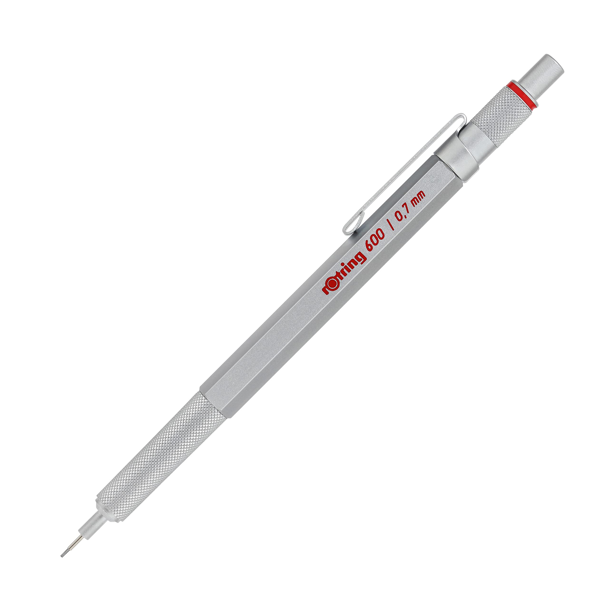 

rOtring 600 Mechanical Pencil 0.7mm Silver | Genuine Japan Import