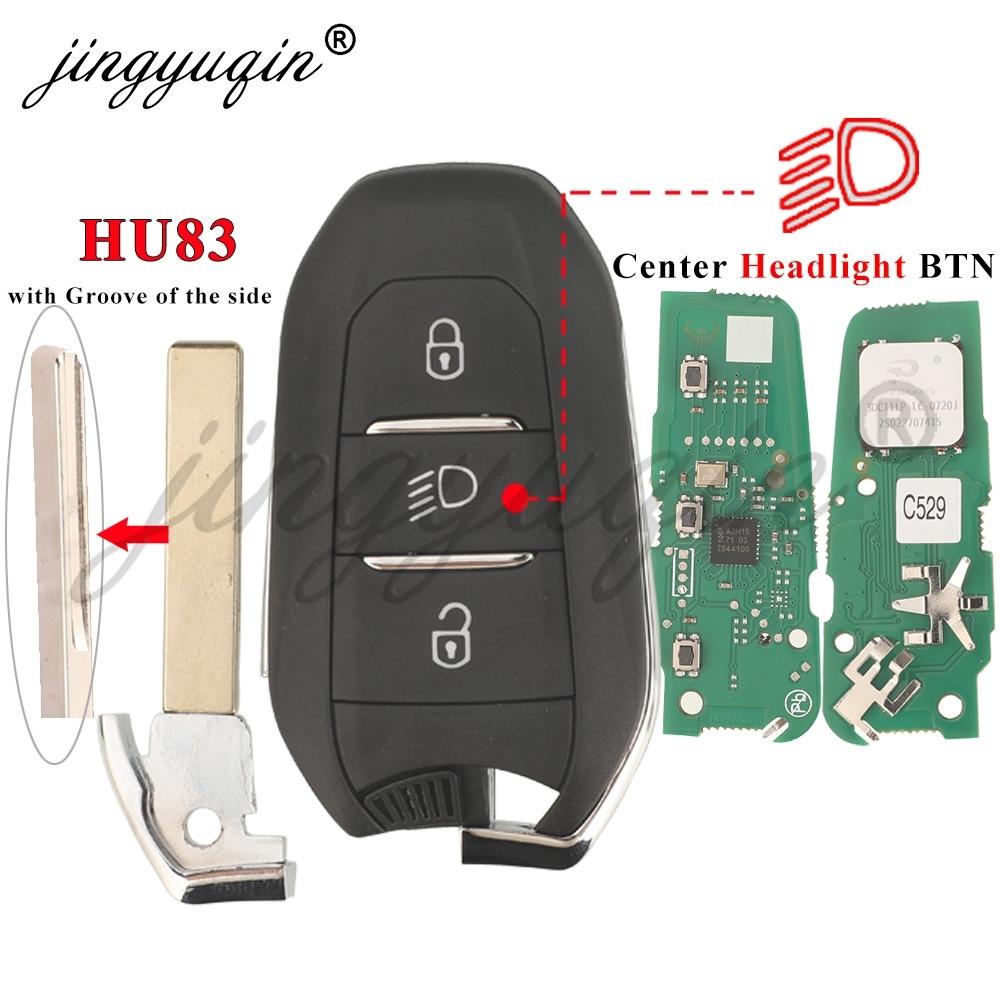 IM3A 433MHz 4A Car Remote Key For Citroen C3 C4 DS7 Peugeot 307 308 3008 508 5008 Vauxhall Opel Grandland X Astra/Corsa +