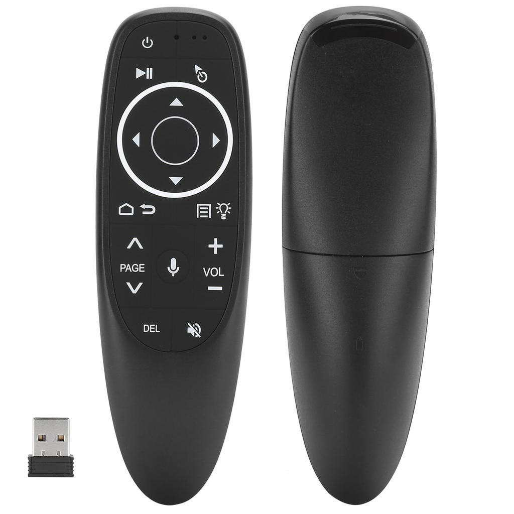 Smart Voice Remote Control 2.4G Wireless Mouse Gyroscope IR Learning for G10S Pro