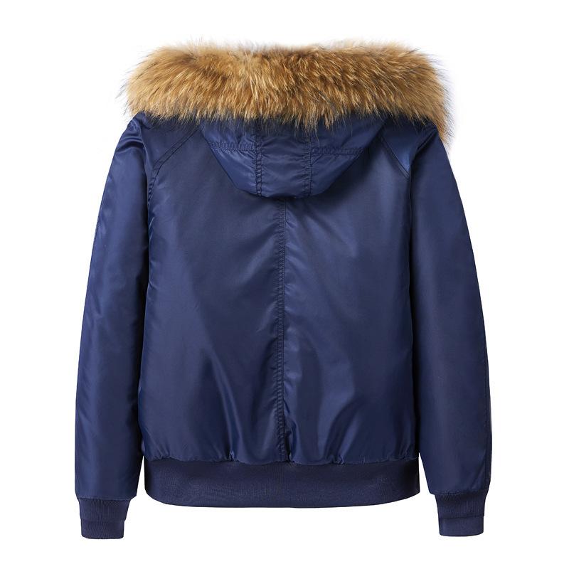 Giacca Bomber Uomo Invernale Cotone Ispessito Casual con Cappuccio Larga Uniforme Baseball MA1 Giacca da Uomo