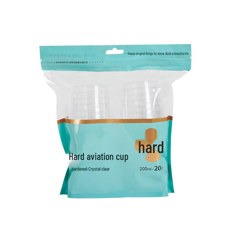 Disposable Hardened Transparent Plastic Cups