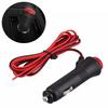 12V 24V Male Auto Car Motorcycle Cigarette Lighter Socket Plug Connector On Off Switch 1m Universal Connector Switch