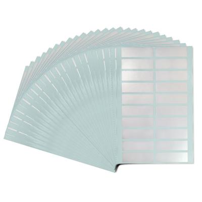 Tampering and Unauthorized Security Matte Japanese 50x15mm Pack of [Prevents Opening] Seal, Silver, Text, [Value 500]