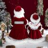 New Style Christmas Santa Claus Electric Toys Doll Fashion Russian Snegurochka Doll Singing Home Ornament Doll With Long Braid