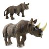 Detailed And Durable Rhino Figurine Made Of Pvc Perfect For Gifts And Display