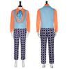 Costume Cosplay Joker Jack Niba Film Americano 1986 Outfit per Role Playing di Halloween