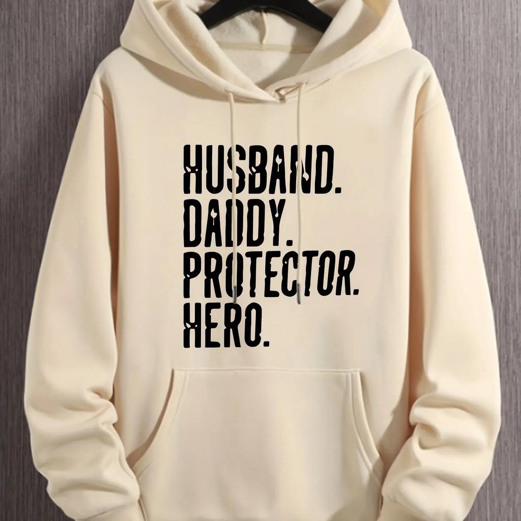 2025 Herren 2D Kapuzenpullover Neu Frühling-Sommer/Winter Solider Druck Kapuzen-T-Shirt Lockere Passform, Trendig und Vielseitig für Alle